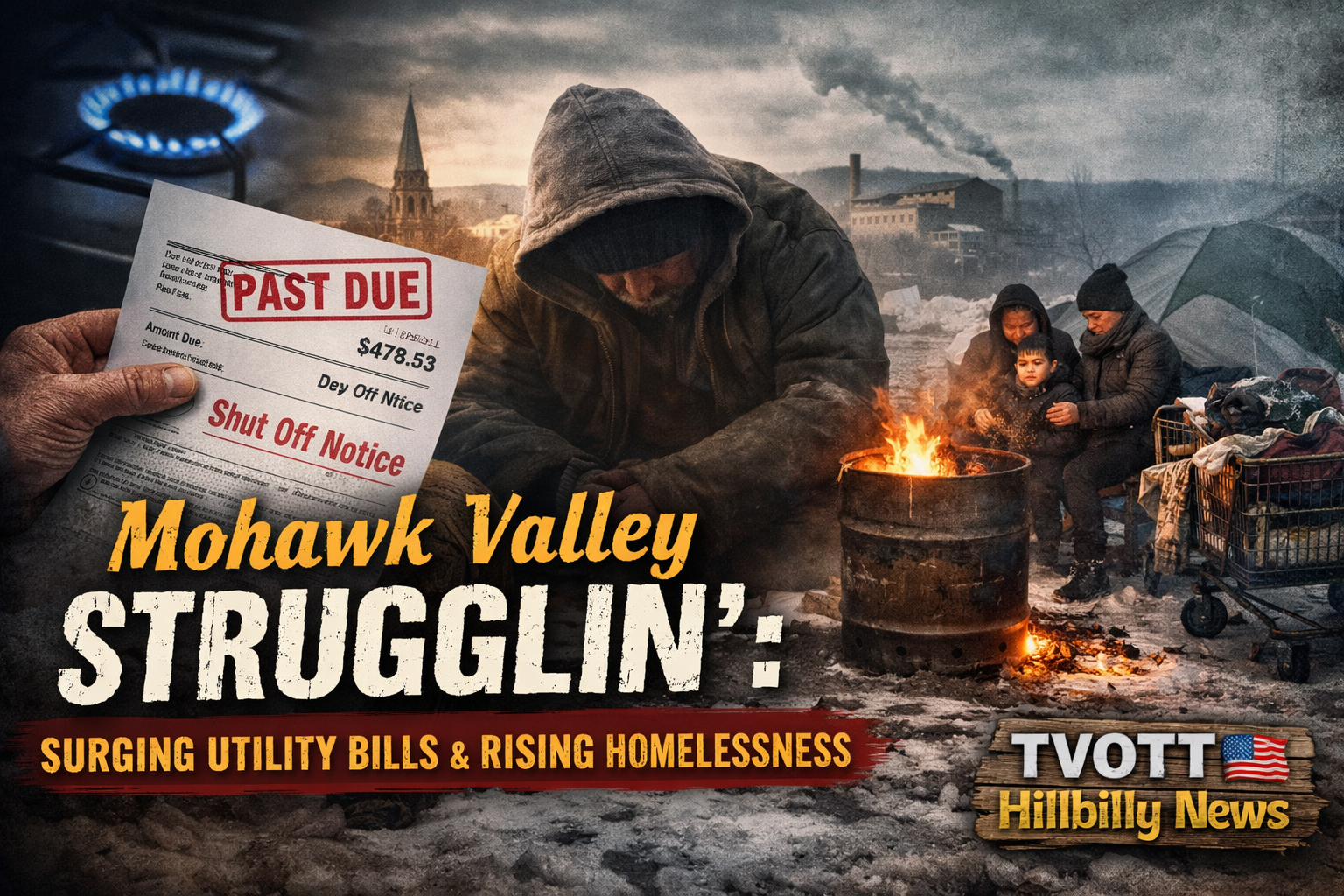 Mohawk Valley Families Crushed by Sky-High Utility Bills as Homelessness Crisis Deepens Across Upstate New York