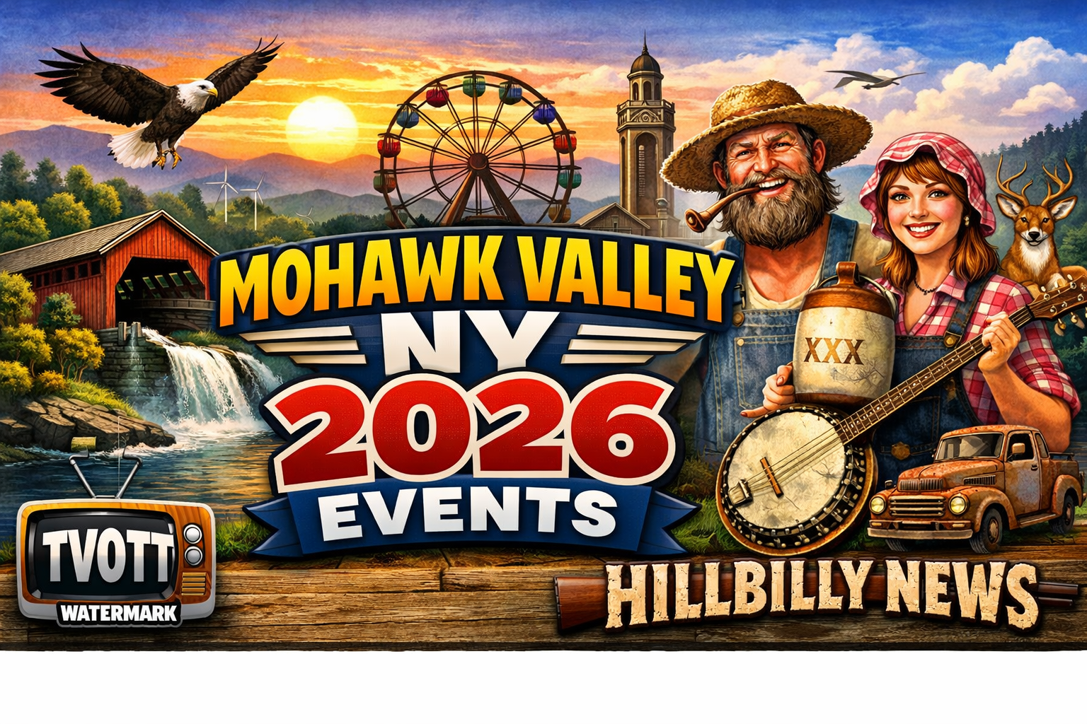 Git Yer Kinfolk Ready: Mohawk Valley’s 2026 Hoedowns, Festivals & Holler-Worthy Family Events Are Back Bigger Than Ever