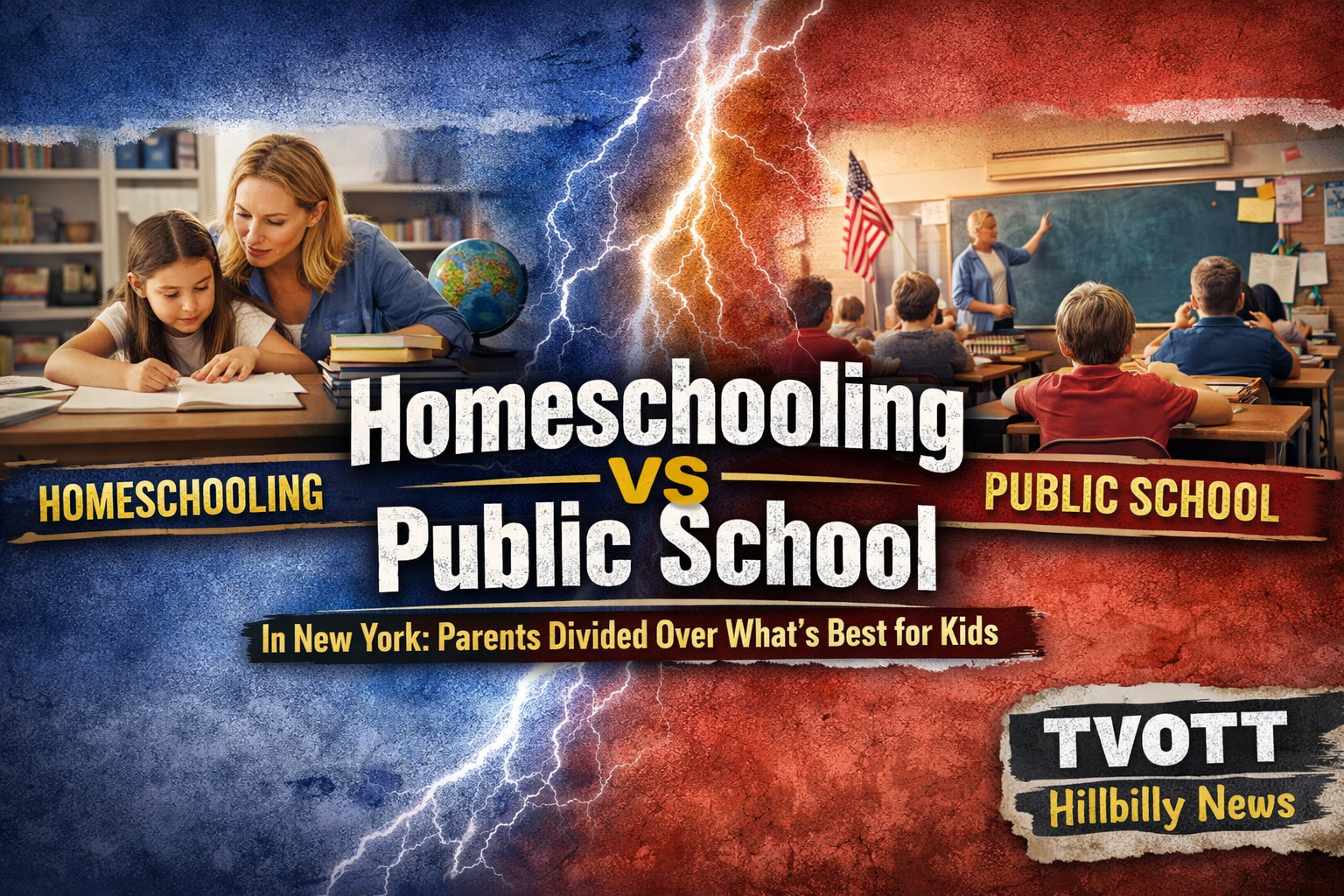 Homeschooling vs Public School in New York: Parents Divided Over What’s Best for Kids