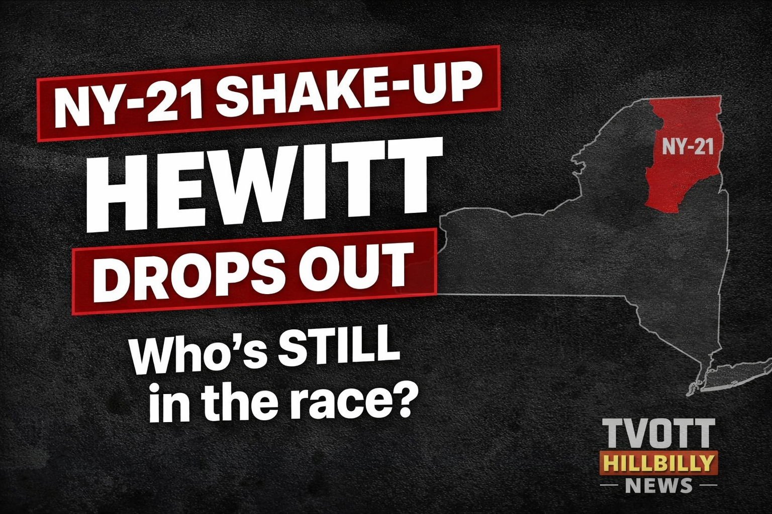 NY-21 Gets a Shake-Up: Dylan Hewitt Steps Aside — But This Race Ain’t Over Yet