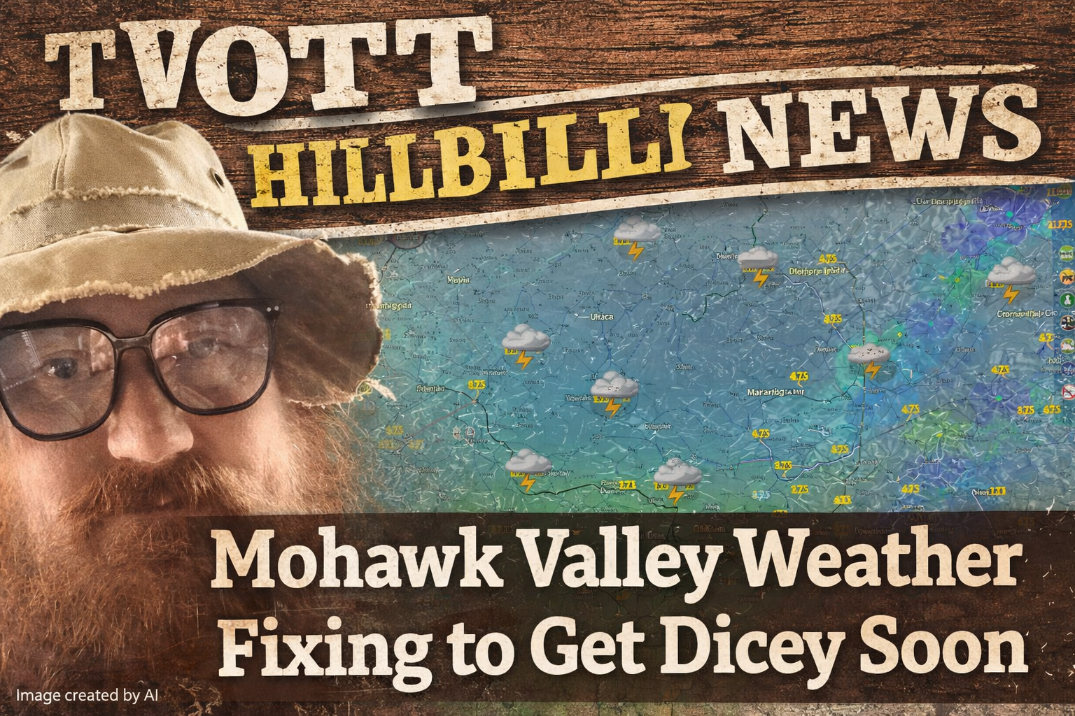 Mohawk Valley Weather About to Play Games — Rain Moves In, Temps Swing Wild This Week