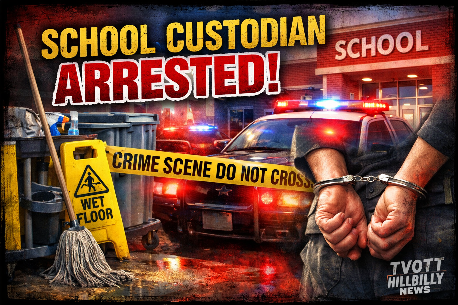 Utica School Custodian Arrested: Police Say 45-Year-Old Made Advances Toward 13-Year-Old Student
