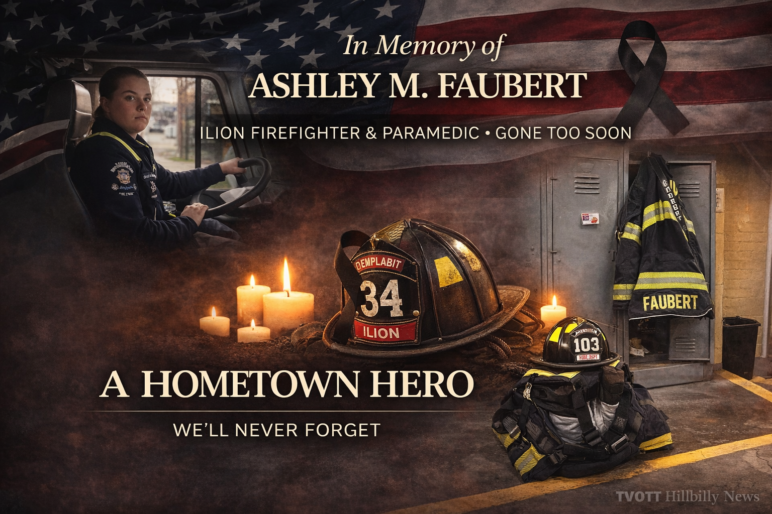 Ilion Firefighter Ashley Faubert Killed in Crash — Community Mourns One of Its Own