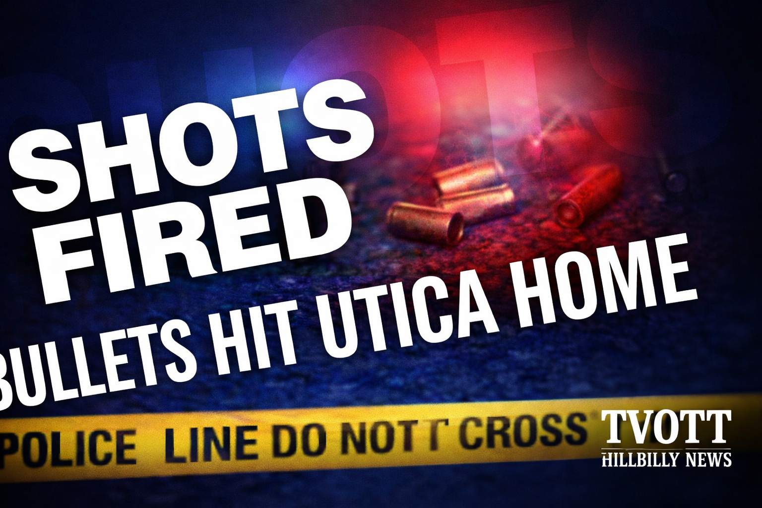 Gunfire Confirmed on Seymour Ave in Utica — Multiple Shell Casings Found, Bullets Hit Home