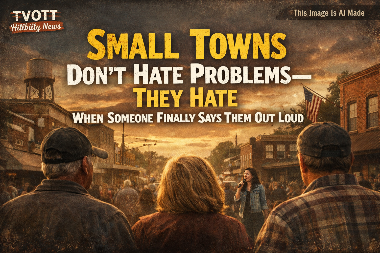 Small Towns Don’t Hate Problems — They Hate When Someone Finally Says Them Out Loud