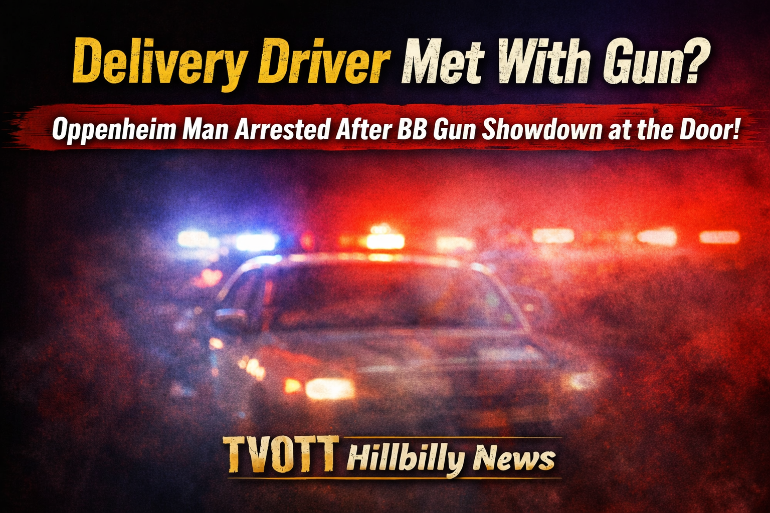 Delivery Driver Met With Gun? Oppenheim Man Arrested After Doorstep Confrontation Turns Dangerous