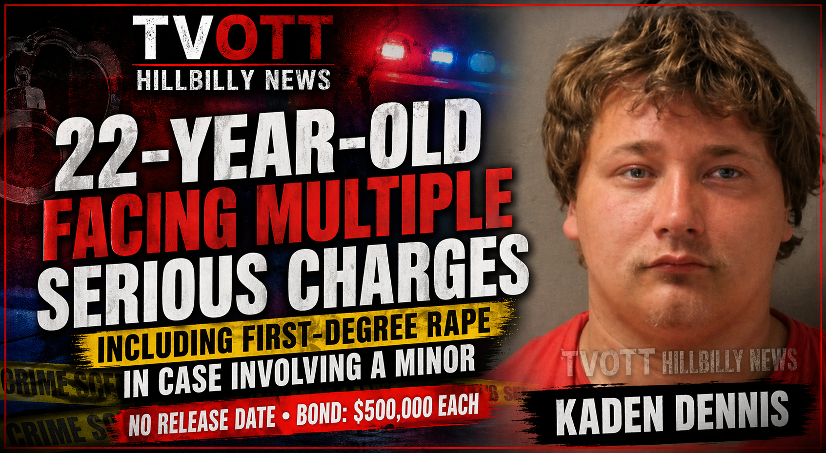 22-Year-Old Facing Multiple Serious Charges in Case Involving Alleged Sexual Assault of Minor