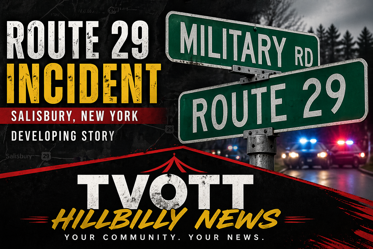 3-Year-Old Found Walking Alone on Route 29 in Salisbury, Troopers and Deputies Respond